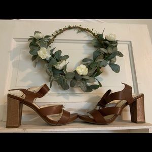 Anne Klein iflex brown high heels